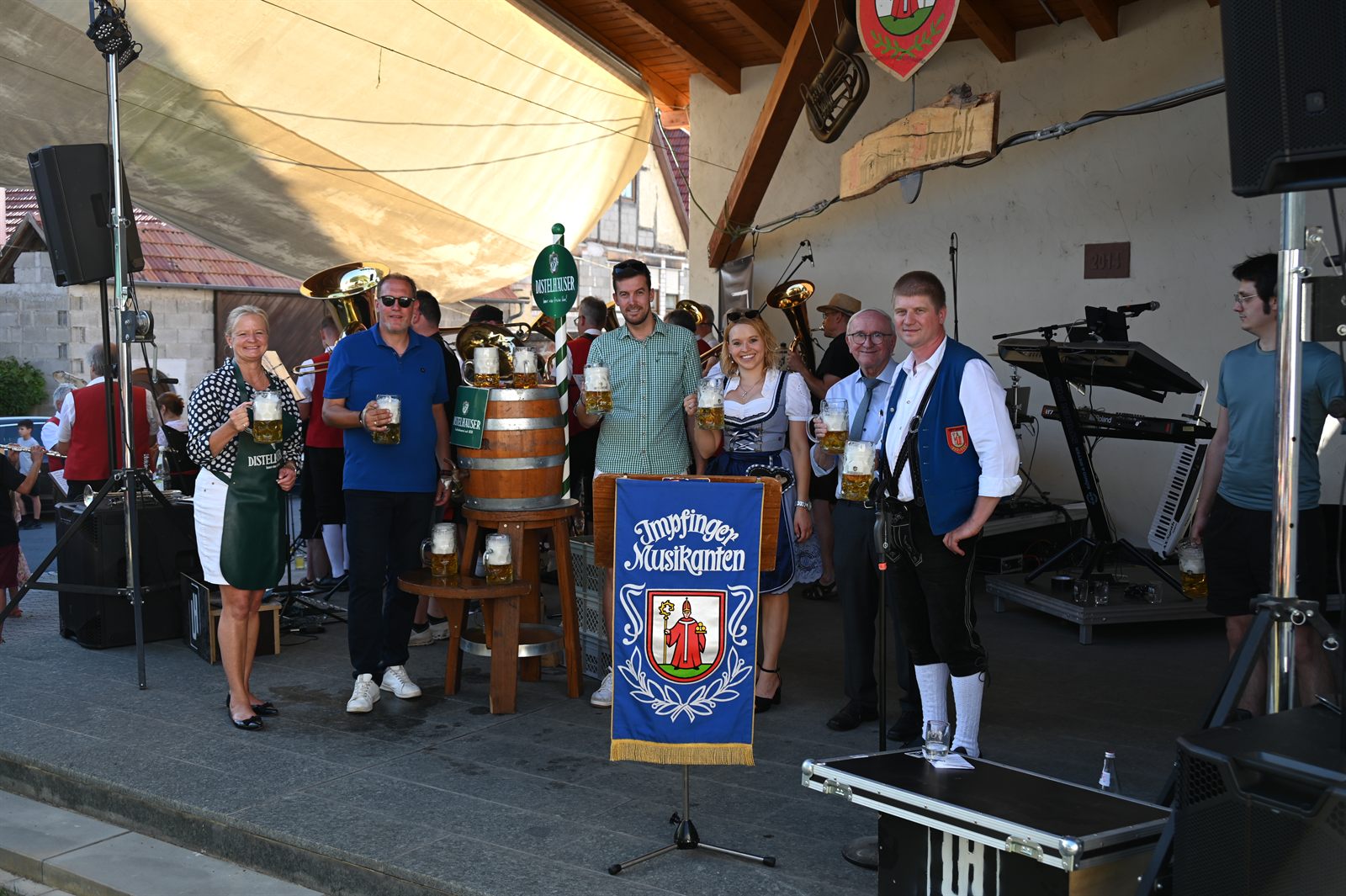 Fassanstich zum 50-jährigen Jubiläum